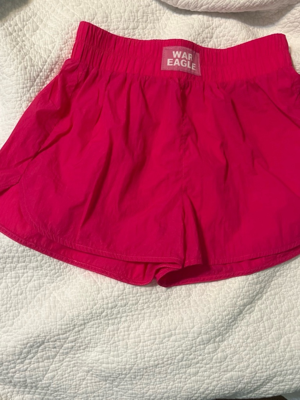 Women's Pink Athletic Shorts